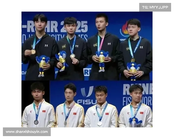 中国台北男团逆转中国队夺大运会乒乓金牌 法国教练战术博弈成关键